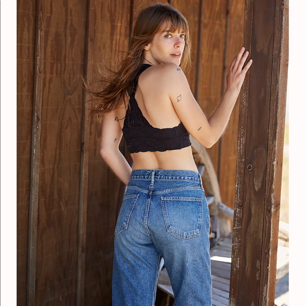 FREE PEOPLE GALLOON LACE RACERBACK - Picture 2 of 3
